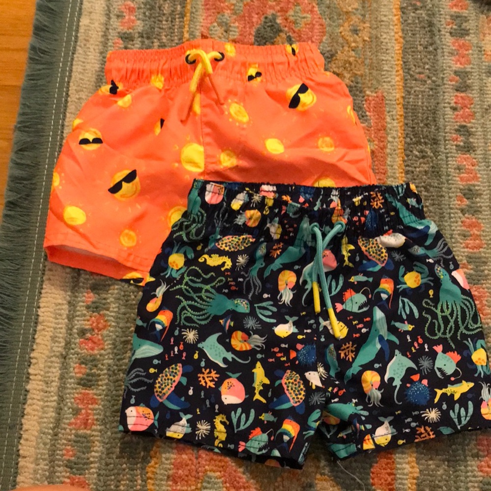 Toddler Boy Swim trunks bundle